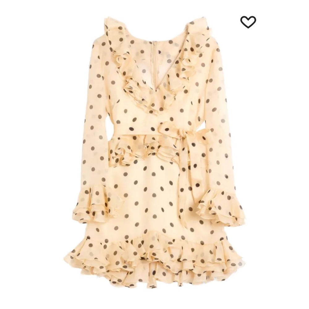 Valentino Garavani polka dot-print organza mini dress